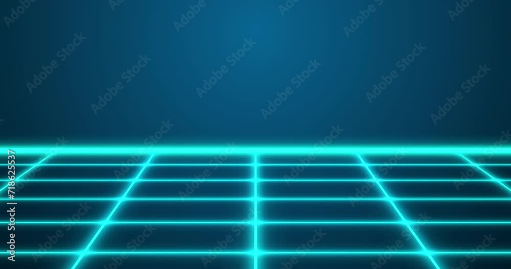 Infinite grid moving glitch clip till the horizon in 4K. Games starting intro electrified fied vapur style synthwave running neon grid background. Techno style with punk colors video games bg.
Infinite grid moving glitch clip till the horizon in 4K. Games starting intro electrified fied vapur style synthwave running neon grid background. Techno style with punk colors video games bg.