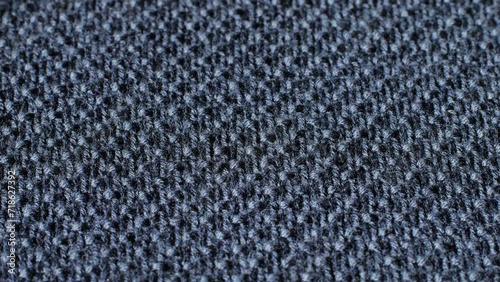 Wallpaper Mural Blue textile cloth texture close-up macro. Fashion fabric multicolor. Cotton. Clothes. Torontodigital.ca