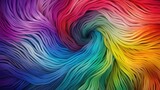 Vibrant rainbow yarn collection, perfect for colorful knitting projects, Ai Generated