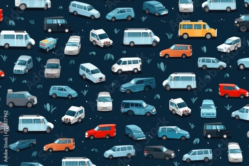 background of colorful cars