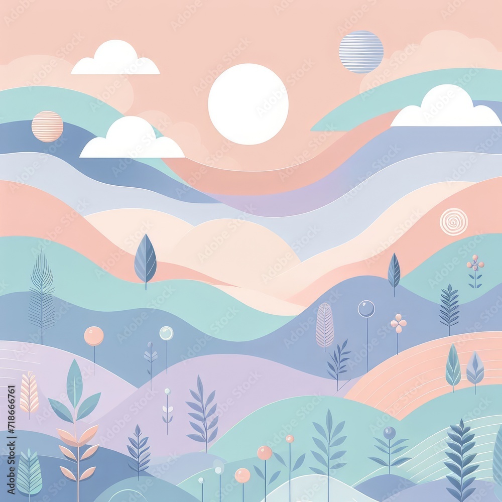 Pastel Serenity: Embracing Beauty in Soft and Calm Tones Pastel Serenity: Embracing Beauty in Soft and Calm Tones