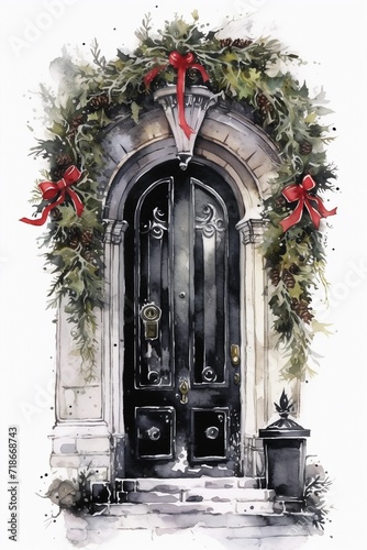 Adorned Entrances: A Showcase of Doors and Decorations