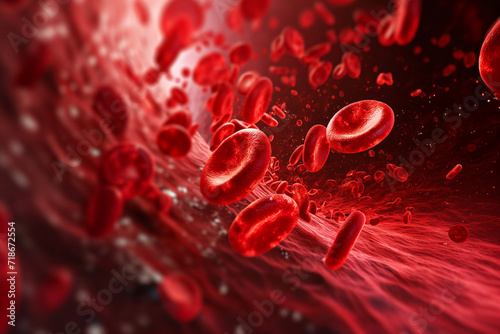 blood cells #718672554