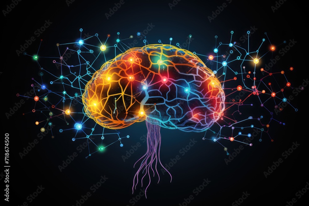 Brain puzzle, thinker person, intellectual challenges and puzzles for cognitive engagement and brain health, brain structure, memory puzzle neurons, mindful logic, brain strategy vision and consulting