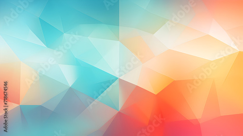 Modern geometric background for PowerPoint slides,, Vector background from polygons, abstract background, wallpaper Pro Vector 