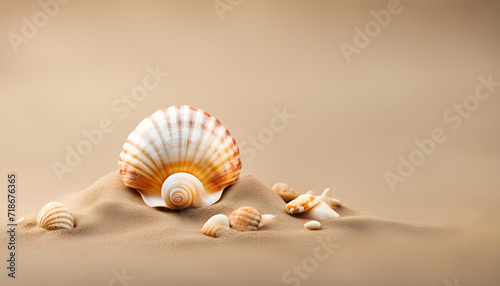 seashell on the beach