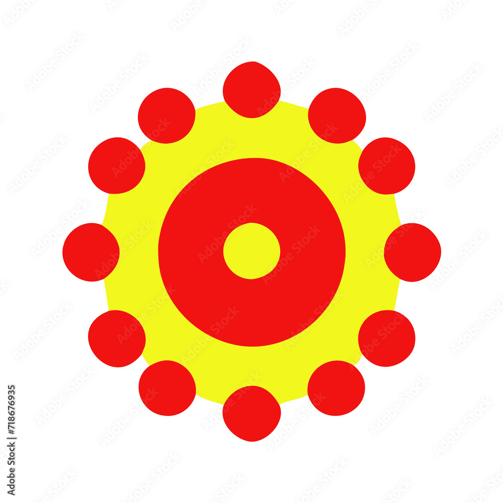Beautiful flower shape design for various decorations. Beautiful flower shape design for various decorations.