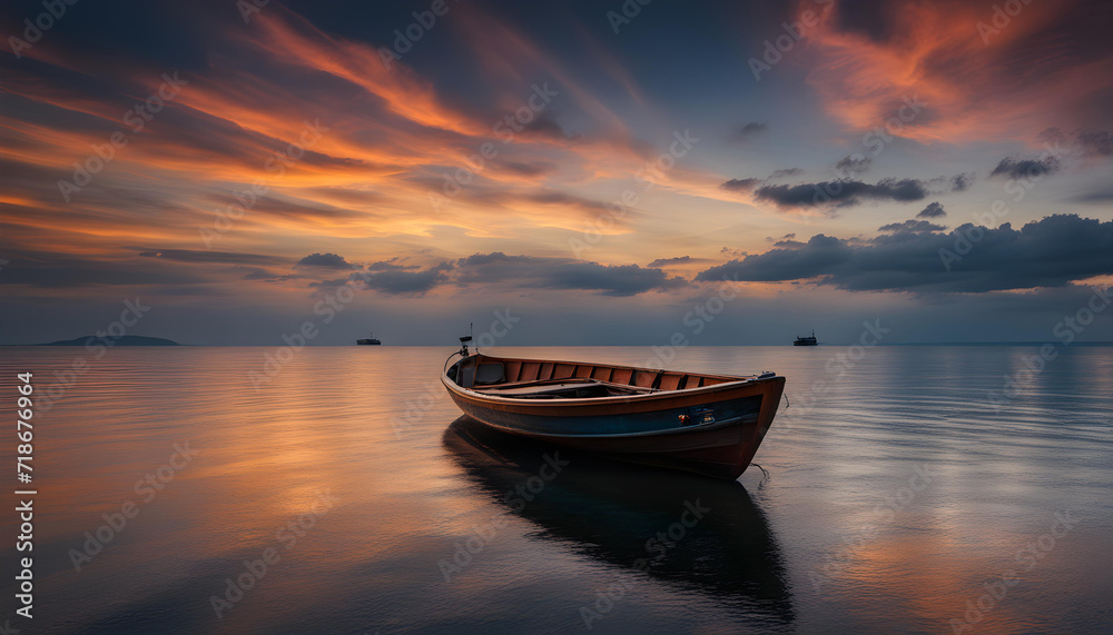 boats at sunset boats at sunset