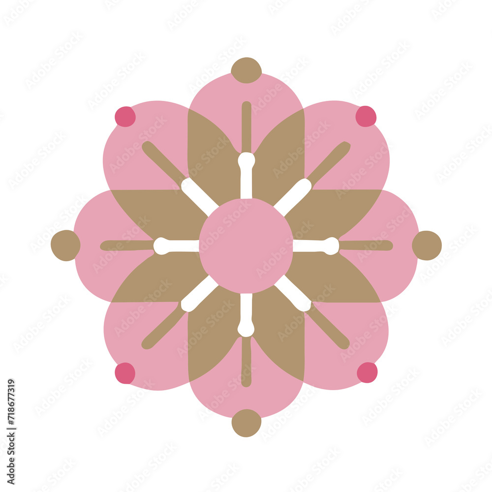 Beautiful flower shape design for various decorations. Beautiful flower shape design for various decorations.