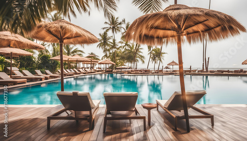 pool at the beach