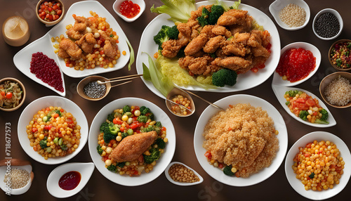 thai food chicken curry