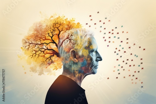 Brain regions: hippocampus, amygdala, frontal, parietal, temporal, occipital lobes, Broca's and Wernicke's areas, corpus callosum, basal ganglia. Neurotransmitters include glutamate GABA amino acid
