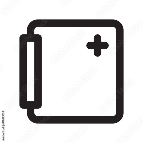 medicine line icon