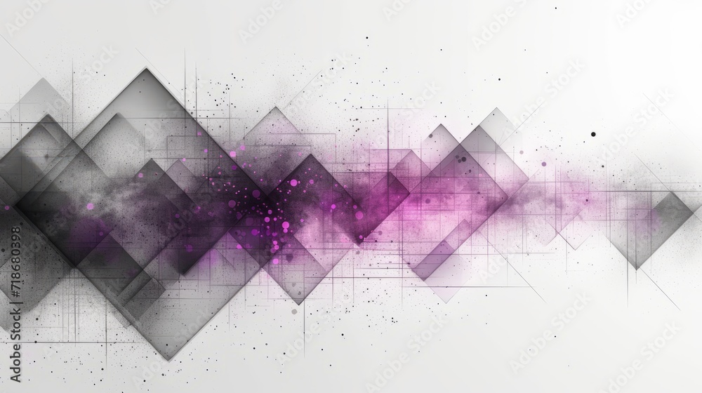 color abstract technology background Clean white purple background. Vector. Clean white background. vector box no text element best quality hd - obrazy, fototapety, plakaty 