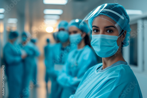 surgeons in operating room