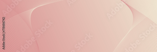 Abstract background vector orange, peach fuzz with dynamic waves for wedding design. Futuristic backdrop with network wavy lines. Premium template with stripes and gradient mesh for banner or poster