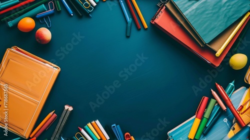 back to school background photo
