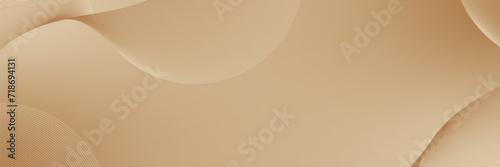Abstract background vector beige, peach fuzz with dynamic waves for wedding design. Futuristic backdrop with network wavy lines. Premium template with stripes and gradient mesh for banner or poster