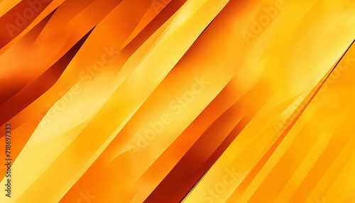 Abstract yellow orange geometric background, light gradient. Dynamic shapes composition design.