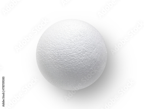 Styrofoam ball  transparent background