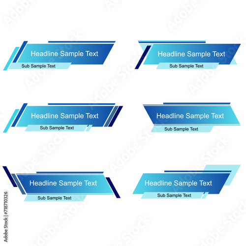 Vector Banner Website
