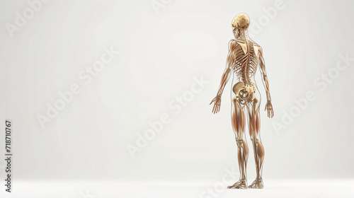 3D Rendered Medical Illustration of Female Anatomy