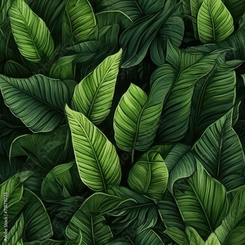 Close Up of Vibrant Green Plant With Lush Leaves
