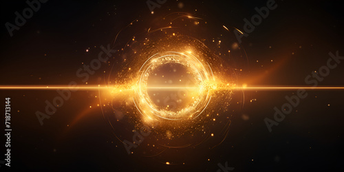 Golden Aura: Captivating Gold Particle Logo Reveal for Elegant Branding © Hassan