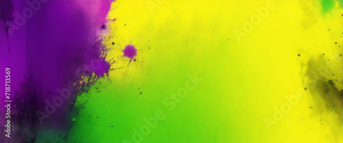 Green lime lemon yellow orange coral peach pink lilac orchid purple violet blue jade teal beige abstract background. Color gradient, ombre. Colorful mix bright fan. Rough grain noise grungy.Template