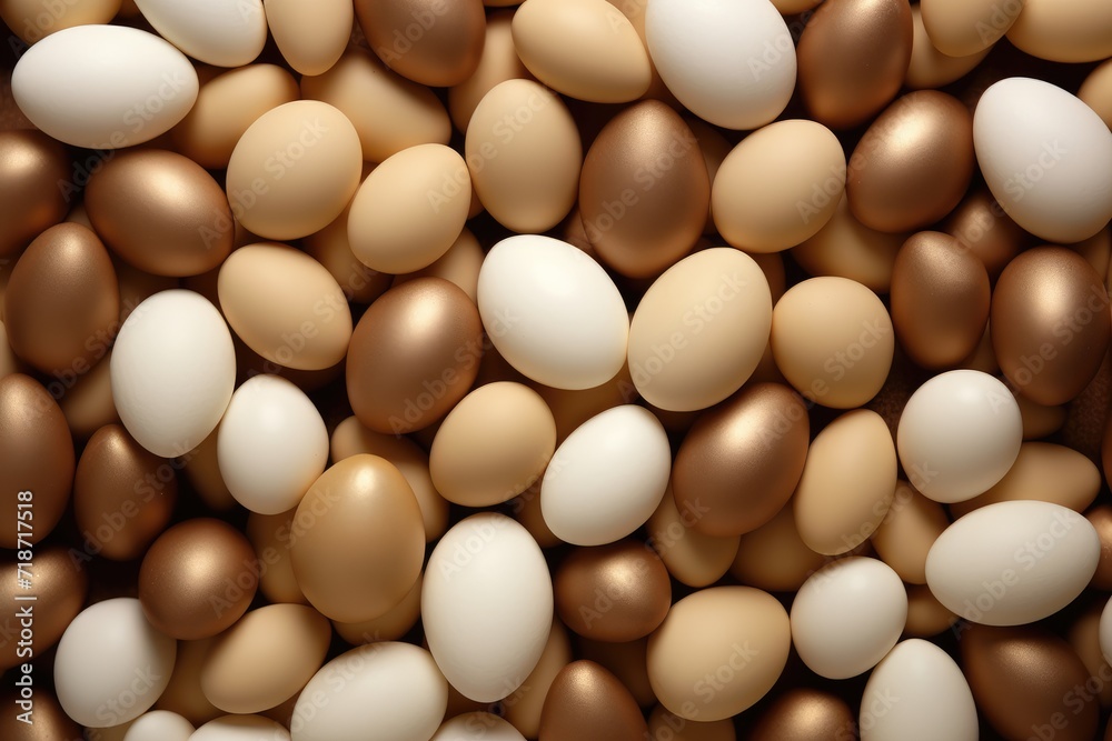 pile of Chicken eggs background pile of Chicken eggs background