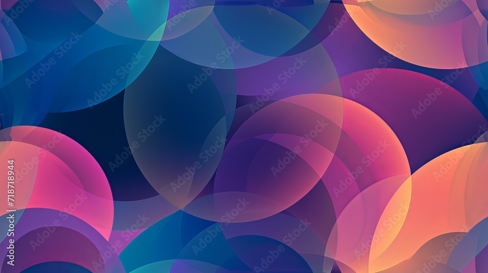 seamless pattern with circles seamless pattern with circles