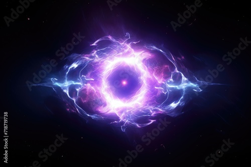 Highresolution neon nebula background for scifi and gaming.