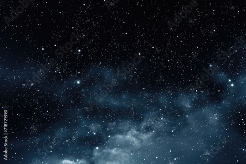 Longexposure photo of Milky Way with noise and grain. © darshika