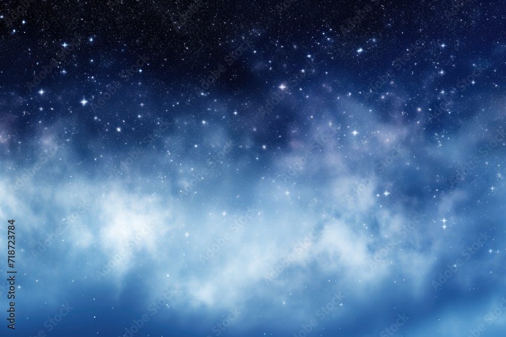 Starry Universe Panorama with Nebula and Galaxy Starry Universe Panorama with Nebula and Galaxy