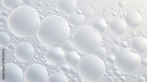 Soap Foam Texture. Generative AI