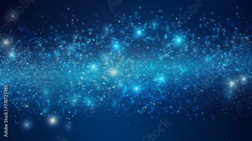 Abstract glitter lights background. Blurred bokeh effect