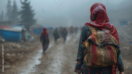 Displaced and Determined: Refugees on a Long and Uncertain Journey.