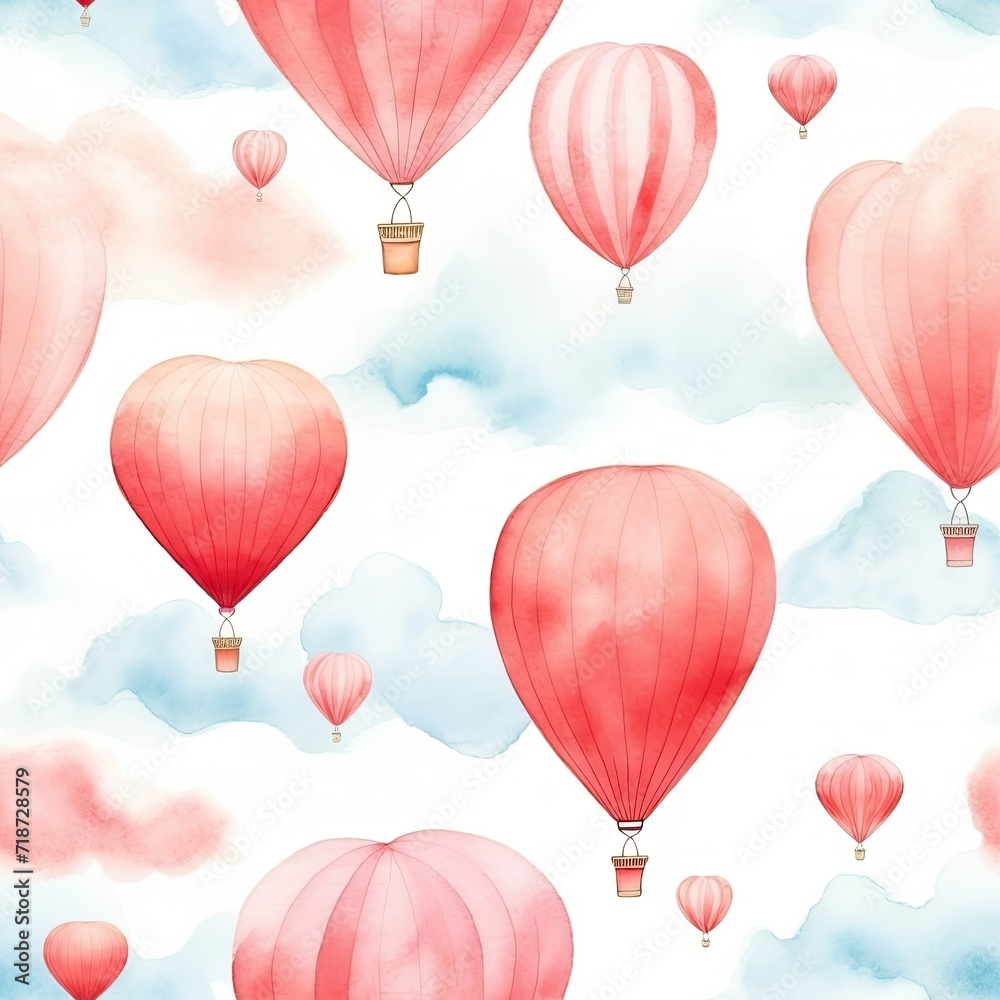 A Spectacular Gathering of Colorful Balloons Soaring Through the Vast Sky