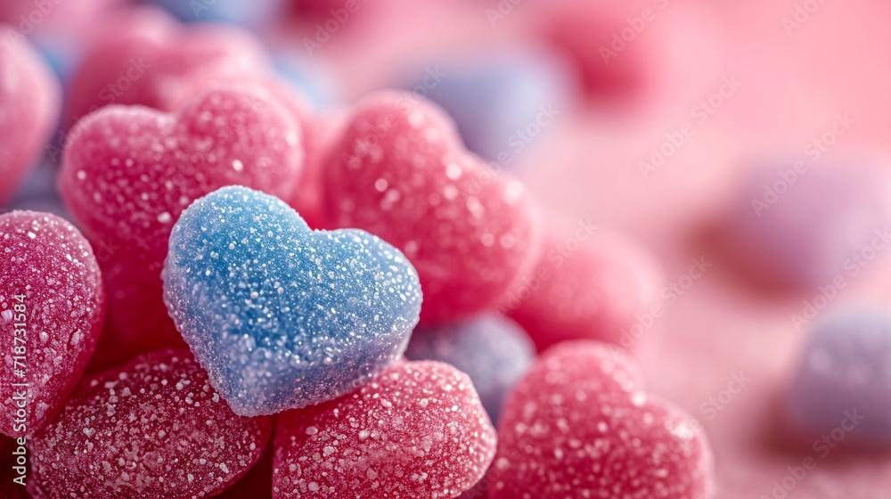 Pile of heart shape candy background concept. Close up image. Pile of heart shape candy background concept. Close up image.