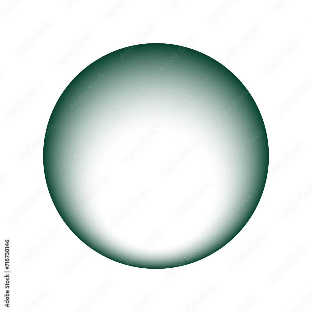 Green Circle Shadow Frame Green Circle Shadow Frame