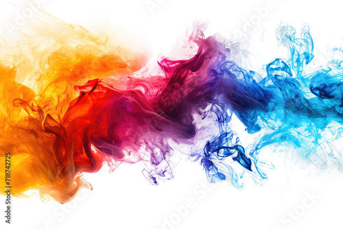 Vibrant Essence Banner Isolated on Transparent Background