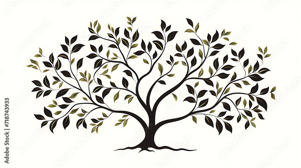 Black tree silhouette isolated, background, black tree clip art Black tree silhouette isolated, background, black tree clip art