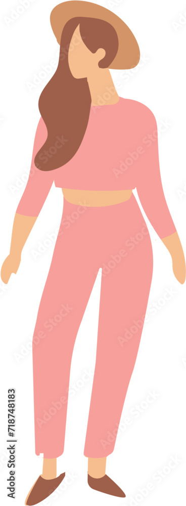 holiday pose of woman in pink dress beautiful holiday pose of woman in pink dress beautiful