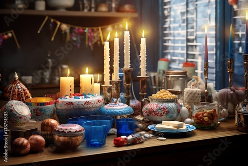 A Vibrant Hanukkah  Capturing the Festivities of the Season