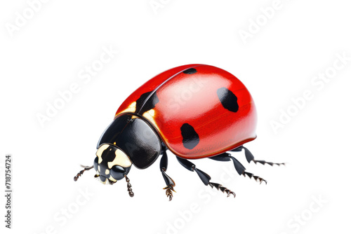 Ladybug Isolated on Transparent Background