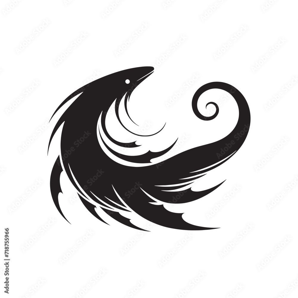 Leviathan Elegance: Silhouetted Sea Monster Forms Showcasing the Graceful Elegance of Oceanic Majesty - Leviathan Illustration - Sea Monster Vector Illustration - Leviathan Vector
Leviathan Elegance: Silhouetted Sea Monster Forms Showcasing the Graceful Elegance of Oceanic Majesty - Leviathan Illustration - Sea Monster Vector Illustration - Leviathan Vector