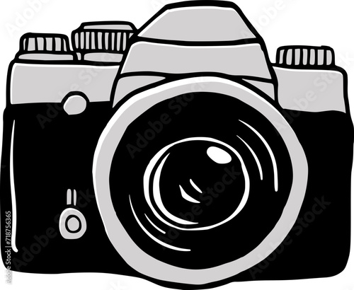 Analogue Camera Illustration