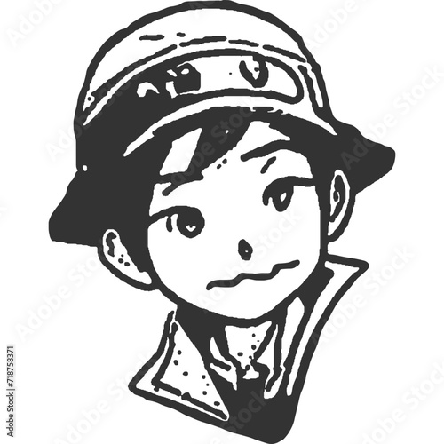 Underestimate vintage Illustration Vector