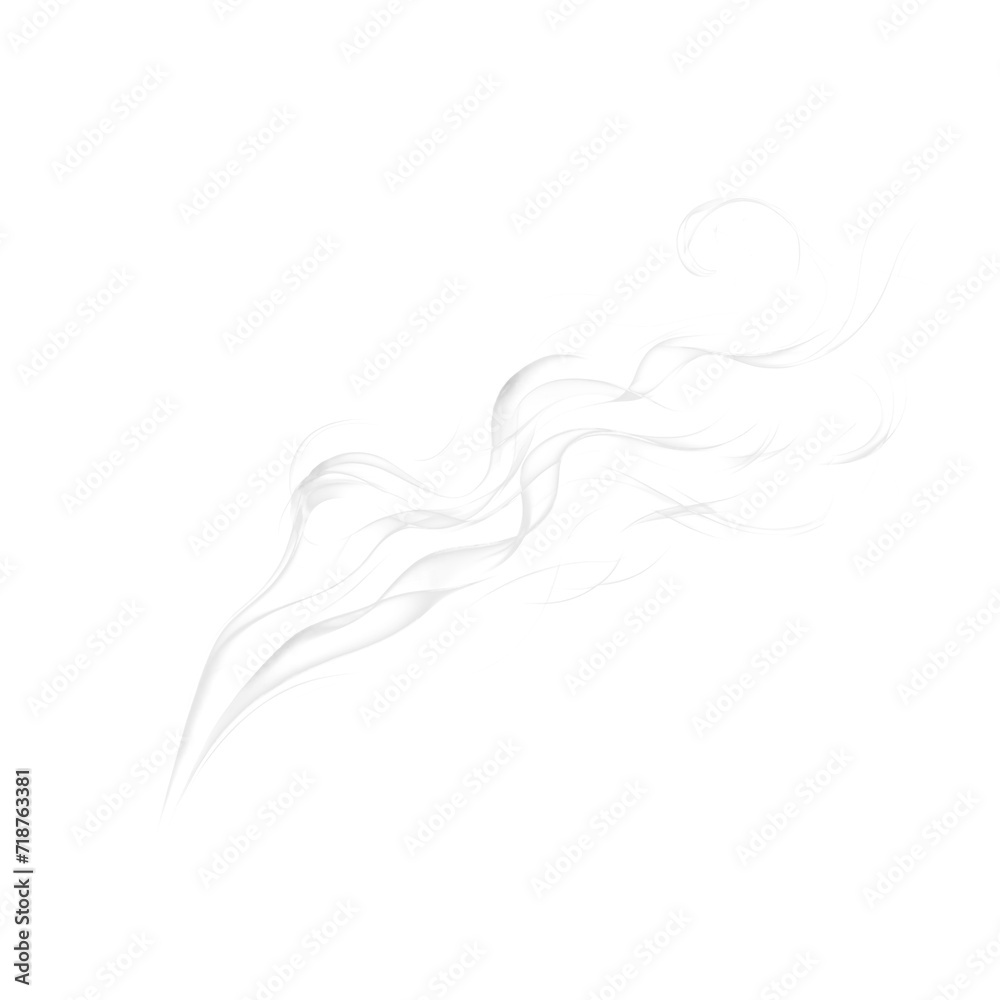Transparent background white smoke png