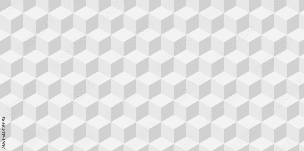 Abstract white and gray style minimal blank cubic. Geometric pattern illustration mosaic, square and triangle wallpaper. Abstract white and gray style minimal blank cubic. Geometric pattern illustration mosaic, square and triangle wallpaper.